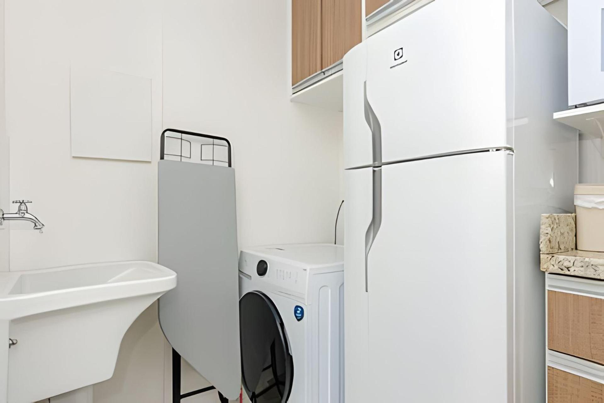 Dois Quartos, Lindo, Garagem, Condominio Clube Sky By Urooms Curitiba Bagian luar foto