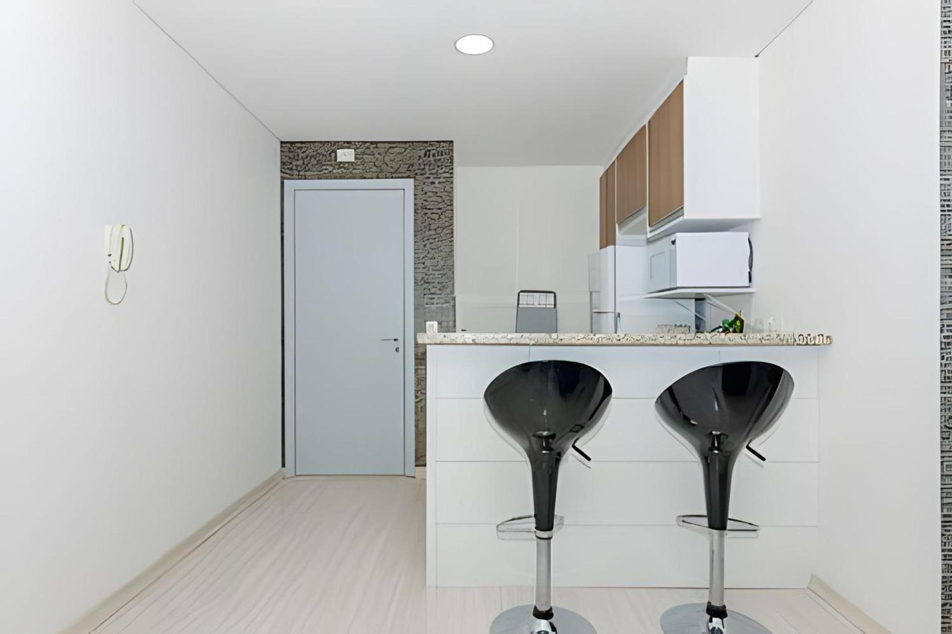Dois Quartos, Lindo, Garagem, Condominio Clube Sky By Urooms Curitiba Bagian luar foto