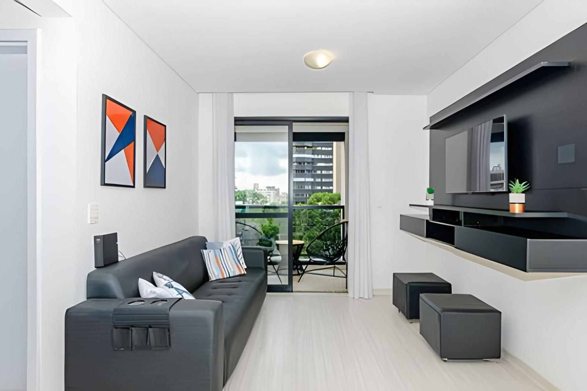 Dois Quartos, Lindo, Garagem, Condominio Clube Sky By Urooms Curitiba Bagian luar foto